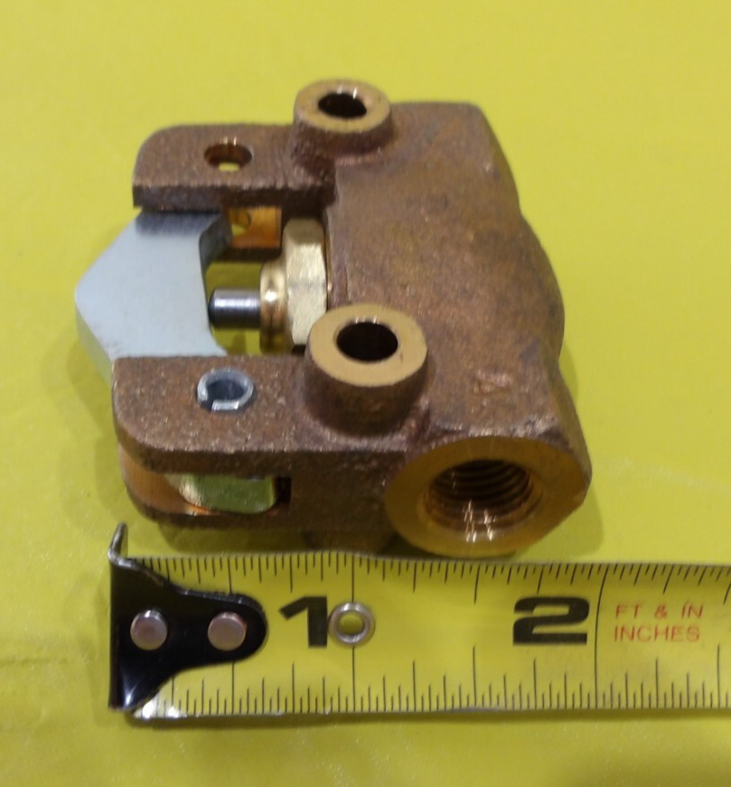 New Parker Schrader Bellows 034130199 Solenoid 2-Way Valve with Lever 1/4″