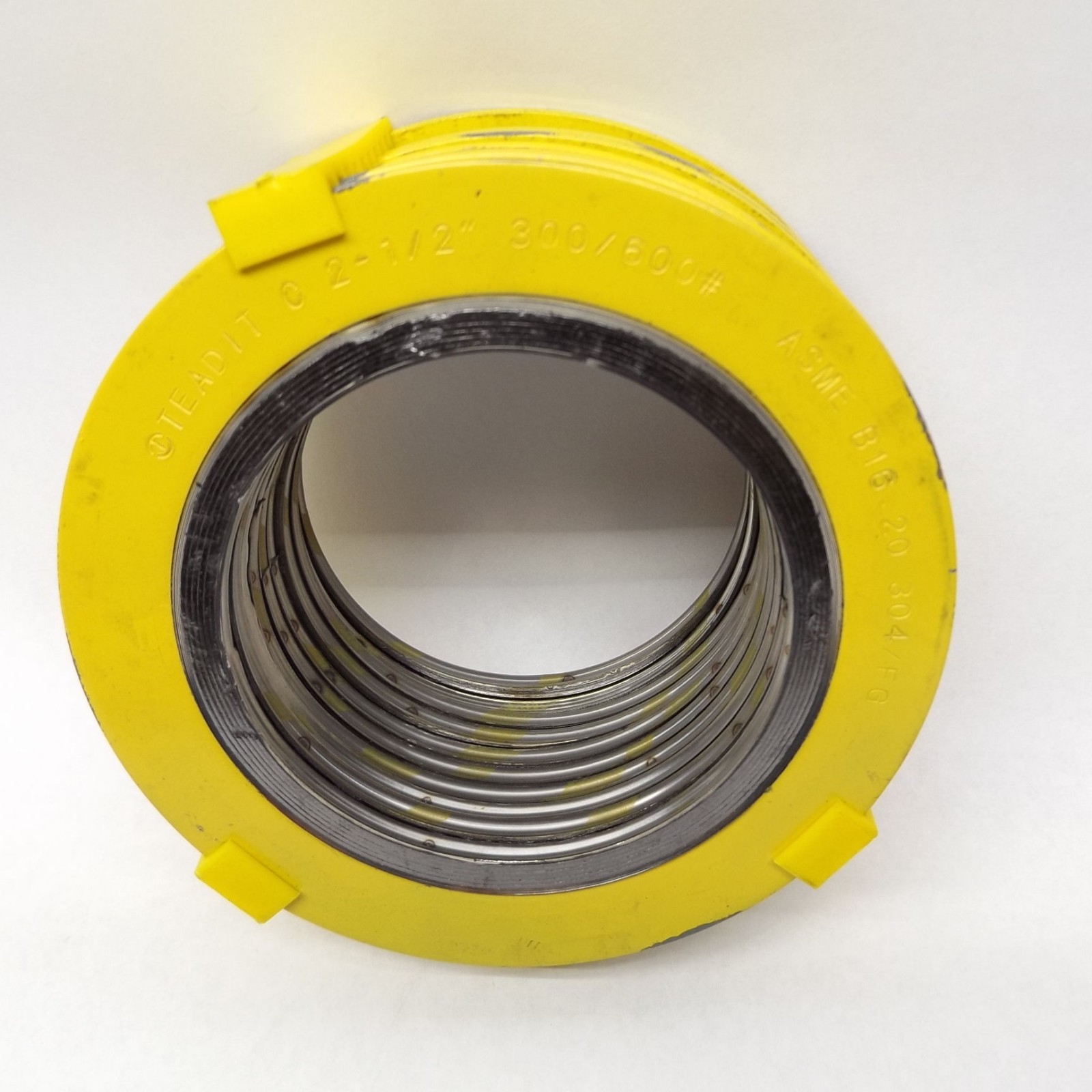 (10) Fnw FNWSWG34FL 2-1/2″ 300/600# 304SS Flexible Graphite Spiral Wound Gasket