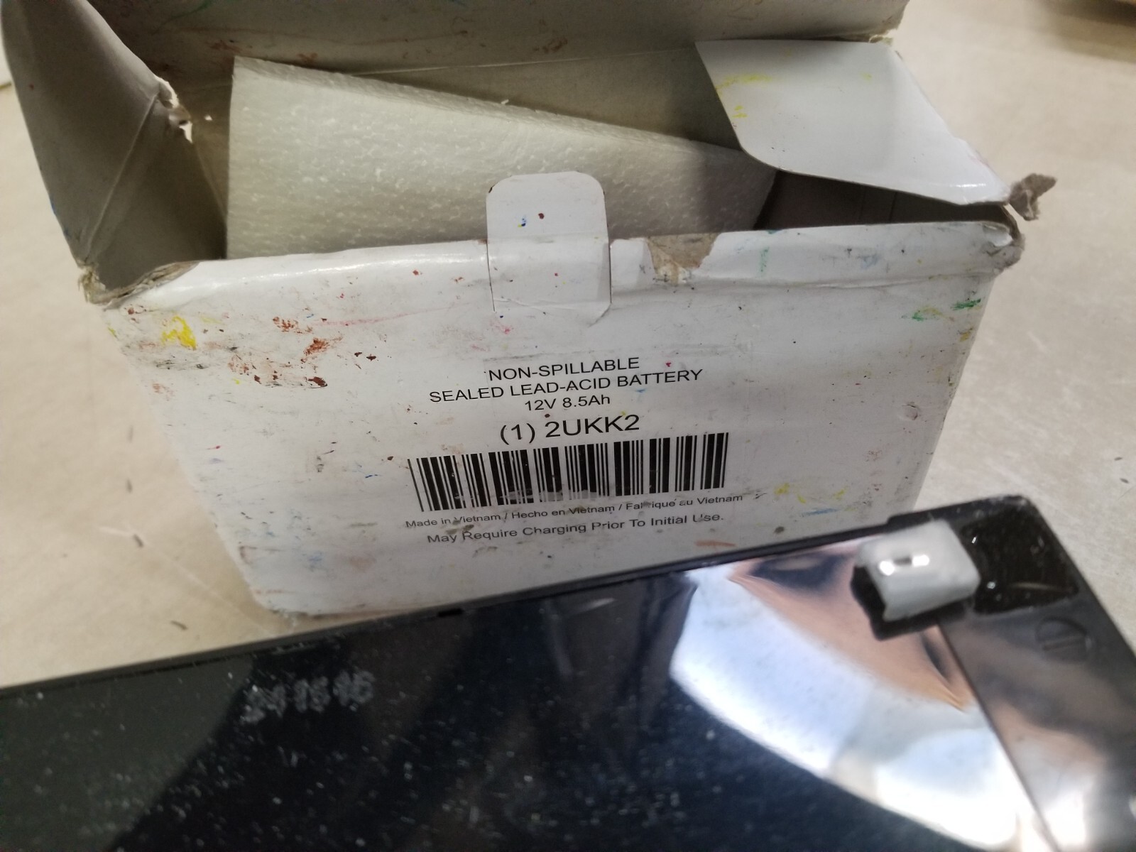 Zoro Select 2Ukk2 Battery, Sealed Lead Acid, 8.5Ah