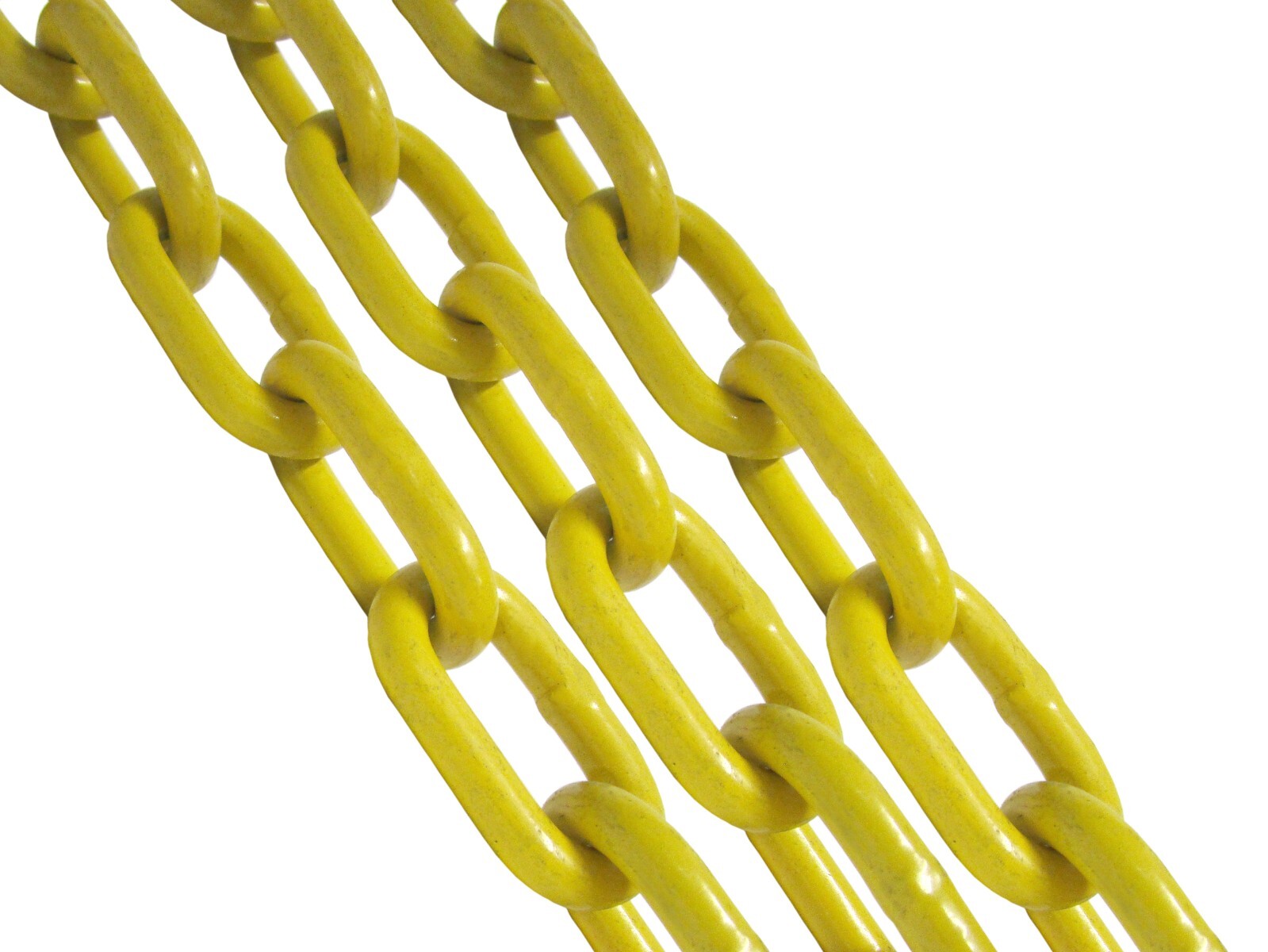 3/8″ Yellow Powder Coated Chain 3 FT Safety Barrier Swing Set Gate 10,600 lbs