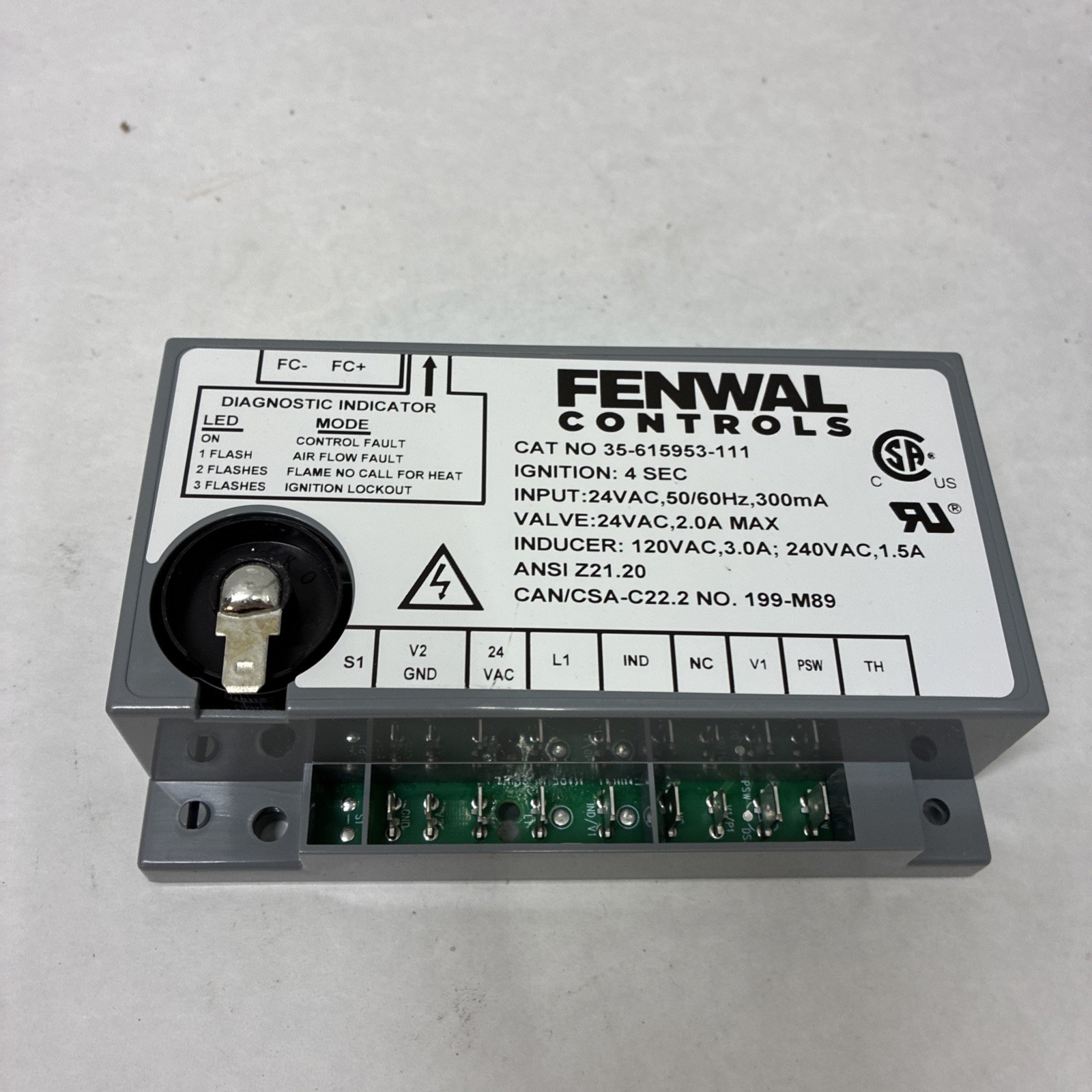 Fenwal Controls 35-615953-111