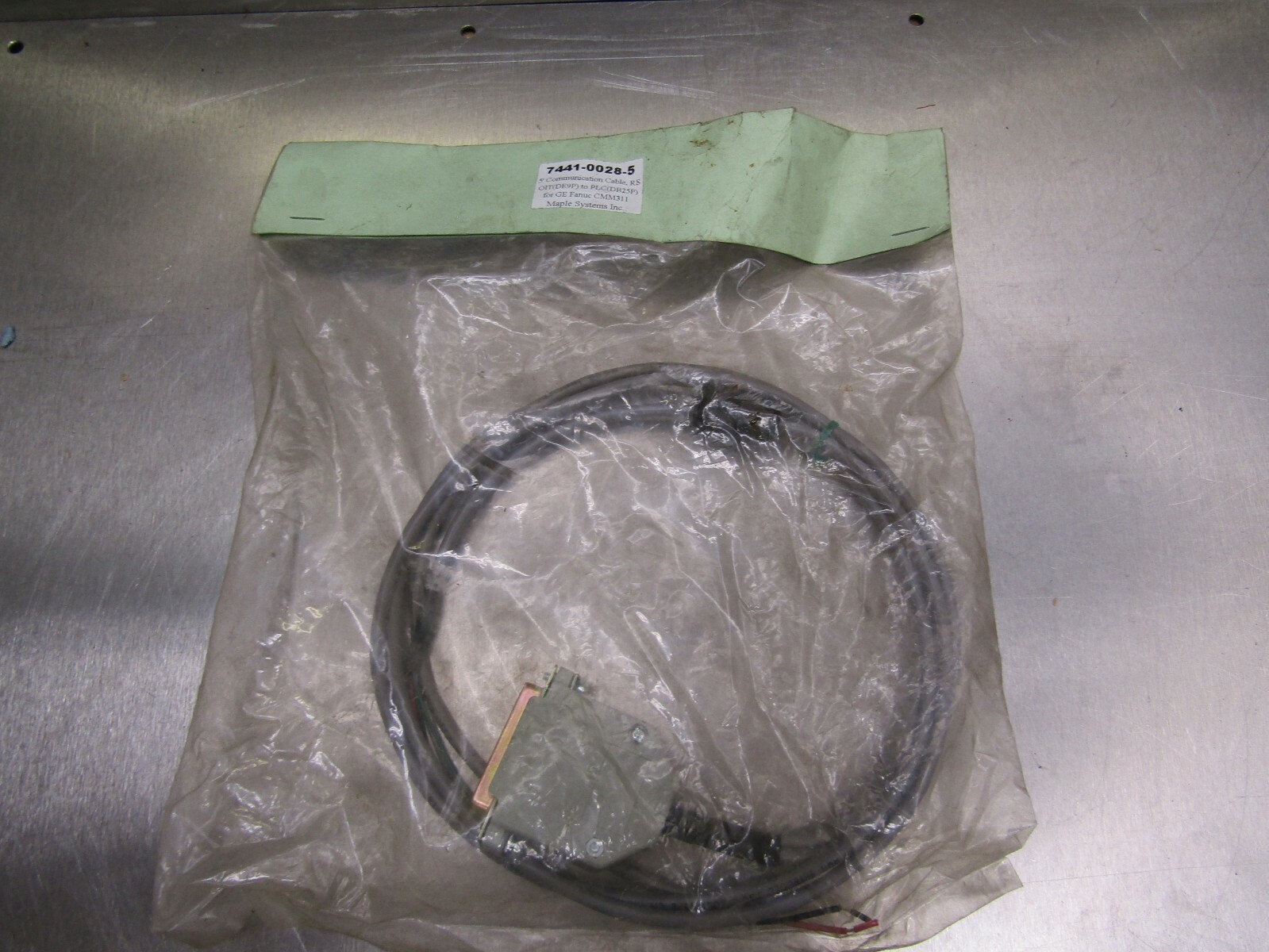 Maple Systems 7441-0028-5 Cable For GE Fanuc CMM311
