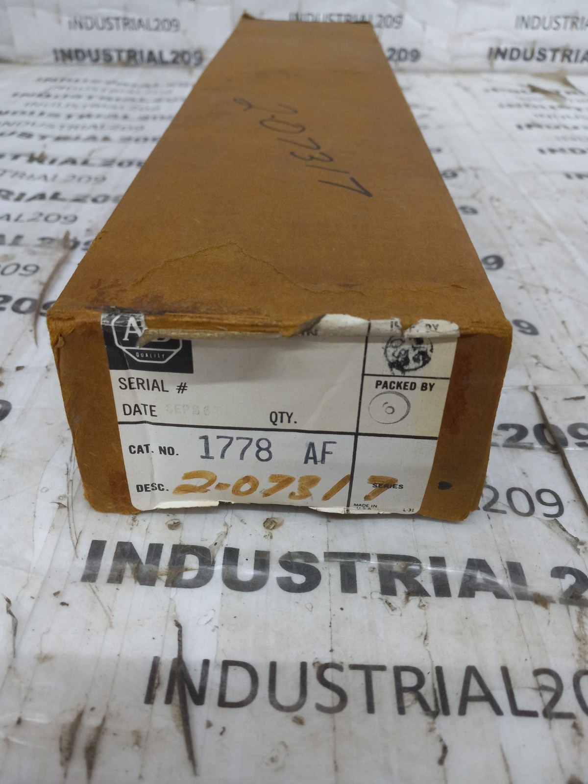 ALLEN BRADLEY 1776-AF FILLER ARM ASSY