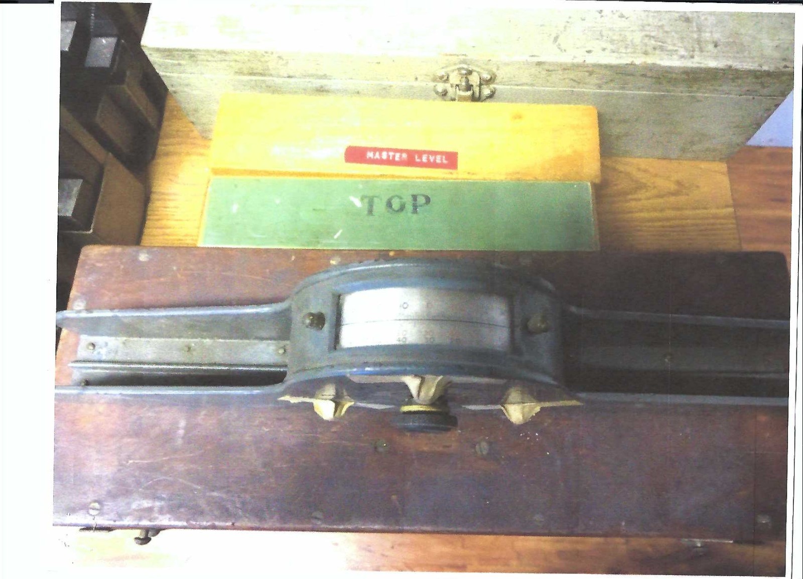 M.C. Clinometer In Wooden Case – Item 1241