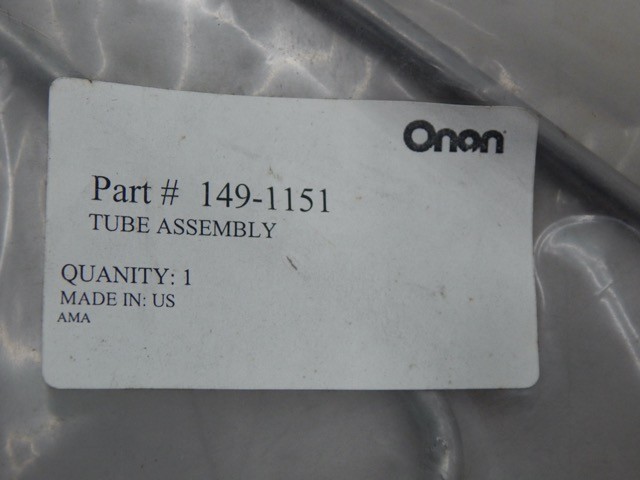 Cummins, Onan 149C1151, 4710010351407, Metal Tube Assembly