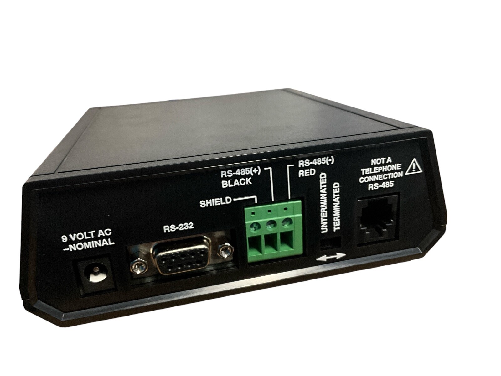 AMS RS-232/RS-485 10881111 CONVERTER 9 VAC 50/60 HZ .150A U3S