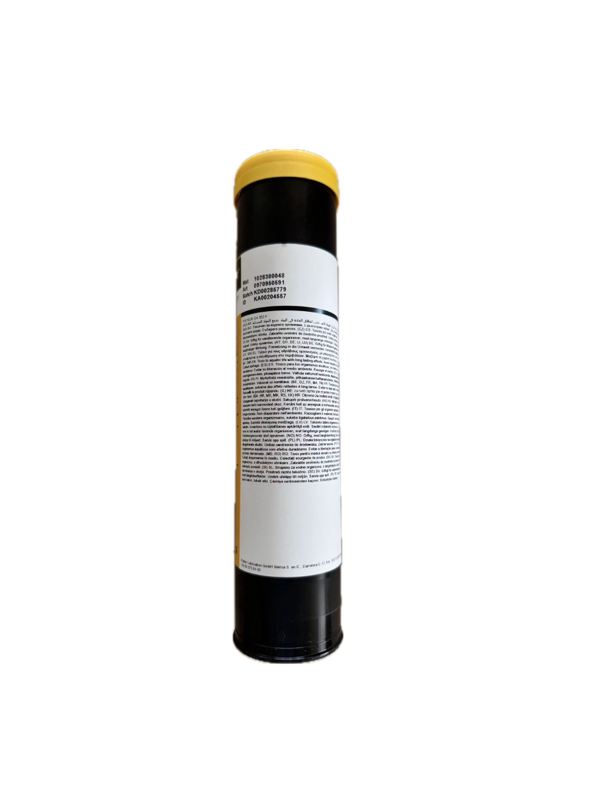 Kluber POLYLUB GA 352 P Adhesive long-term grease 400g cartridge