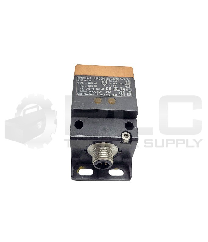 IFM IM0041 PROXIMITY SENSOR SWITCH 35MM 20-140VAC IMC2035-ARKA/LS