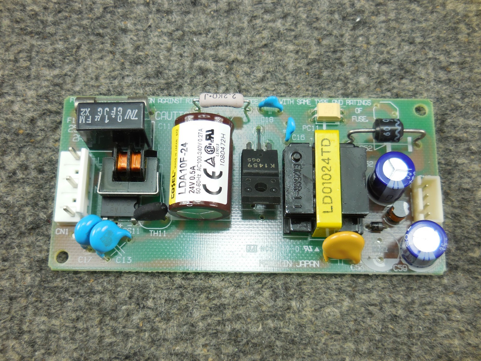 Unused Cosel LDA10F-24 Power Supply Board