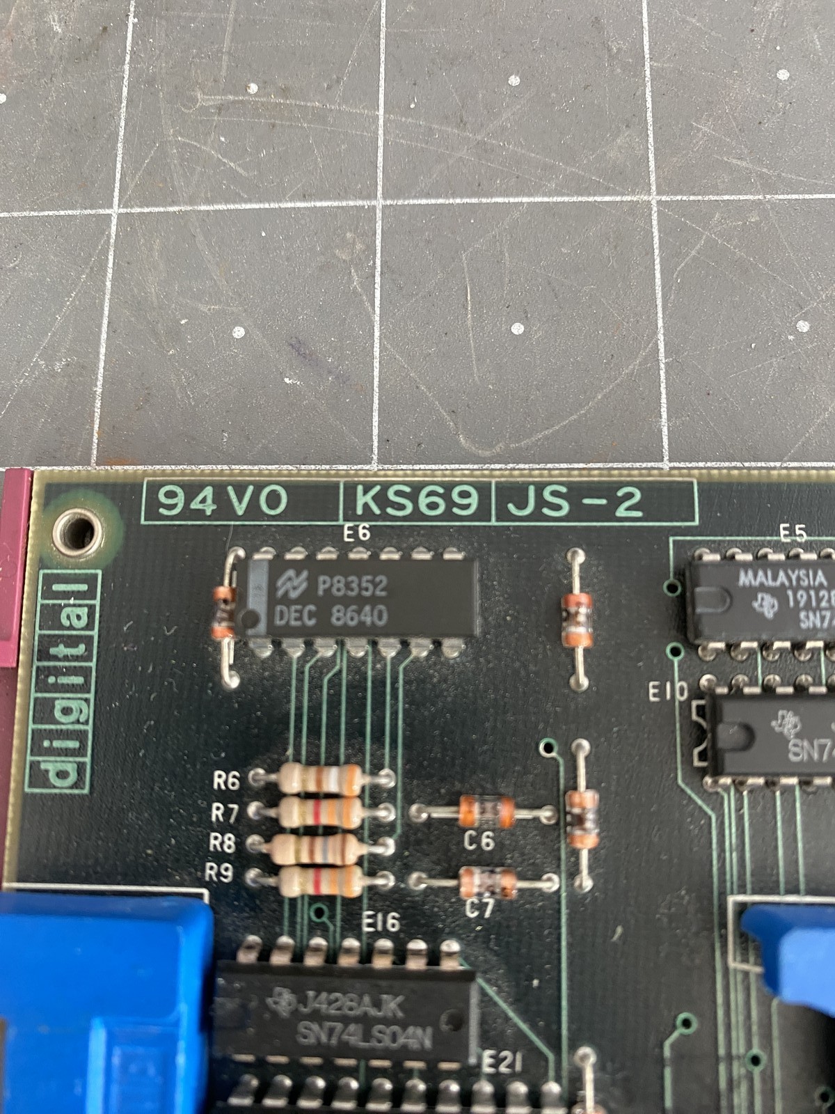 Digital Equipment DMA 16 BIT 21016300007 Board PN: 94 VO KS69 JS-2