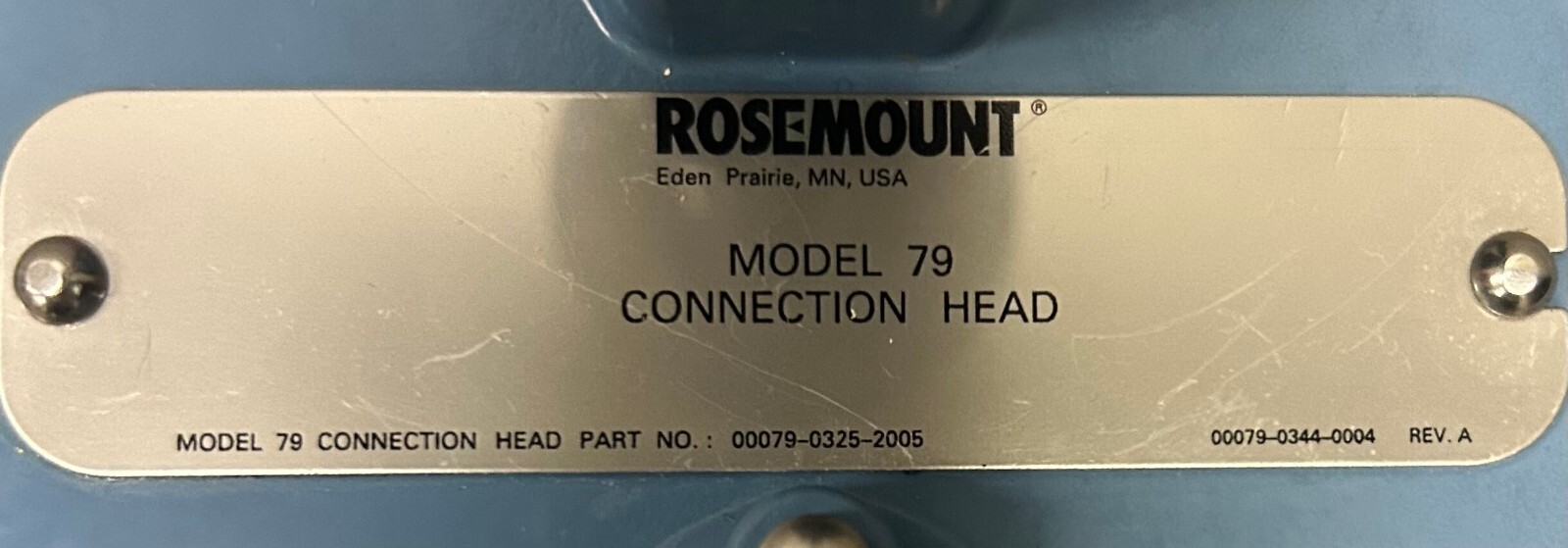Rosemount Model 79 Connection Head