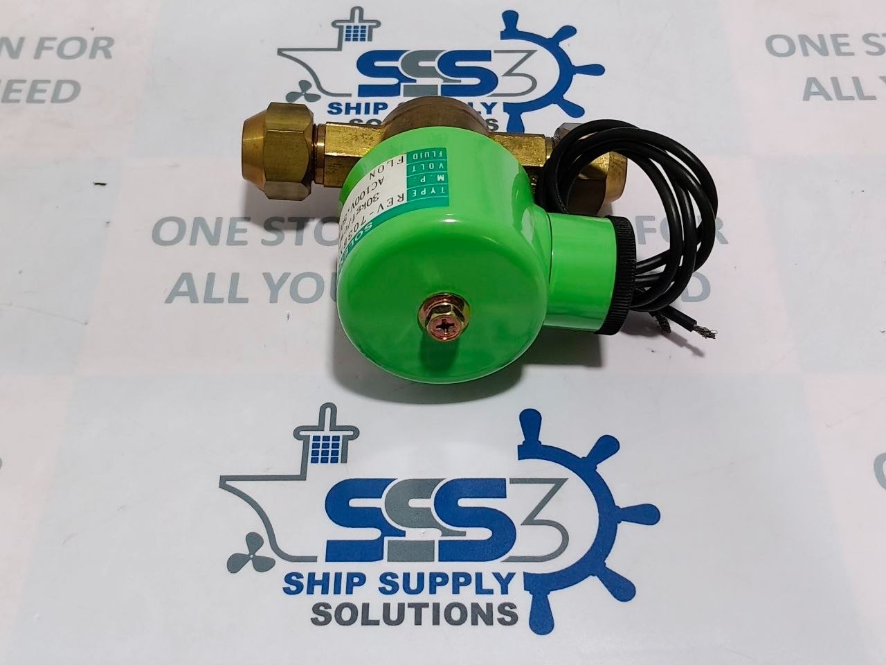Saginomiya REV-703BXF Solenoid Valve Flon AC100V 50/60Hz 30kg f/cm² 25kg f/cm²