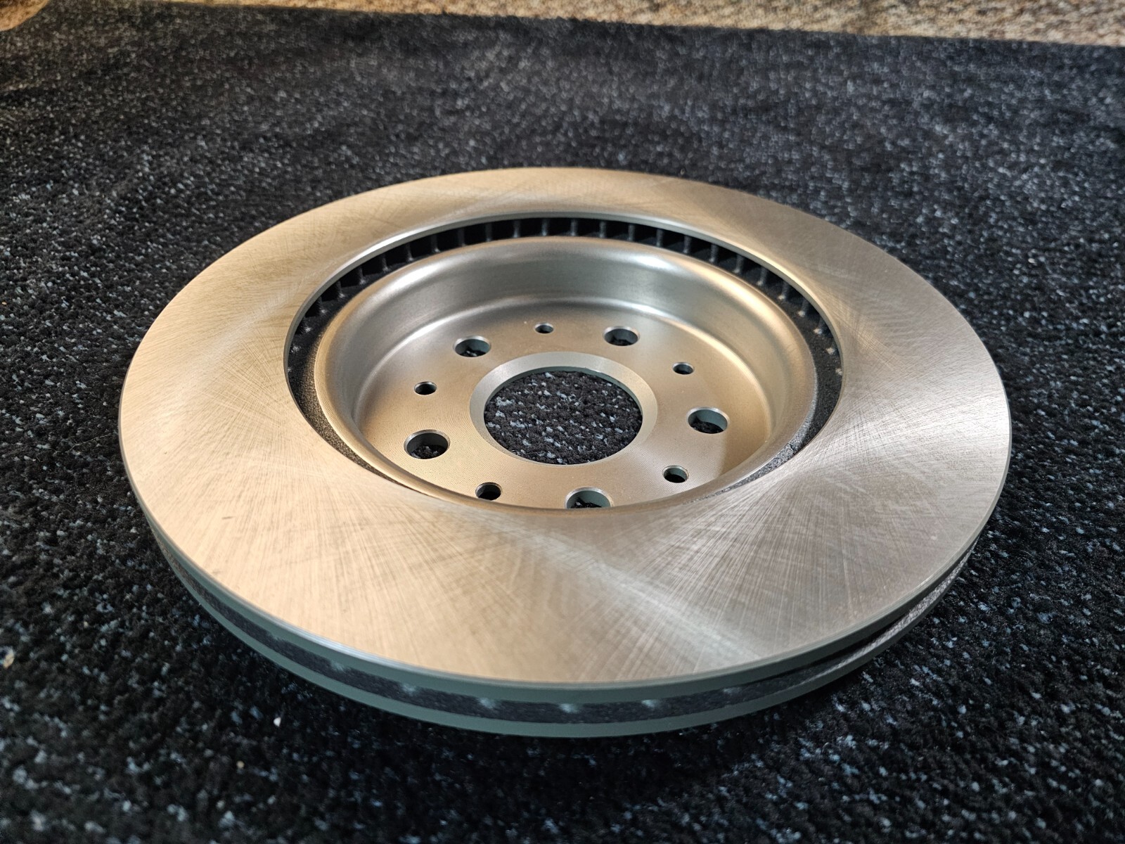 FVP 6621929 Semi-Coated Rear 5 Stud Wheel, Vented Disc Brake Rotor