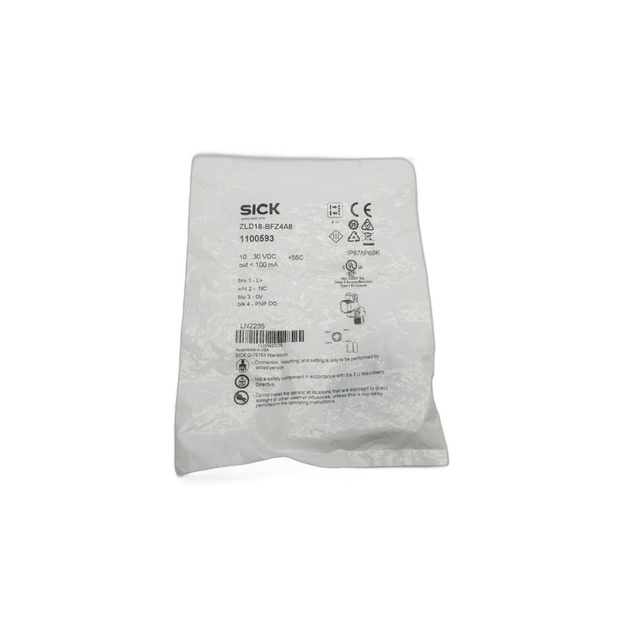 SICK ZLD18-BFZ4A8 1100593 10-30VDC NSMP