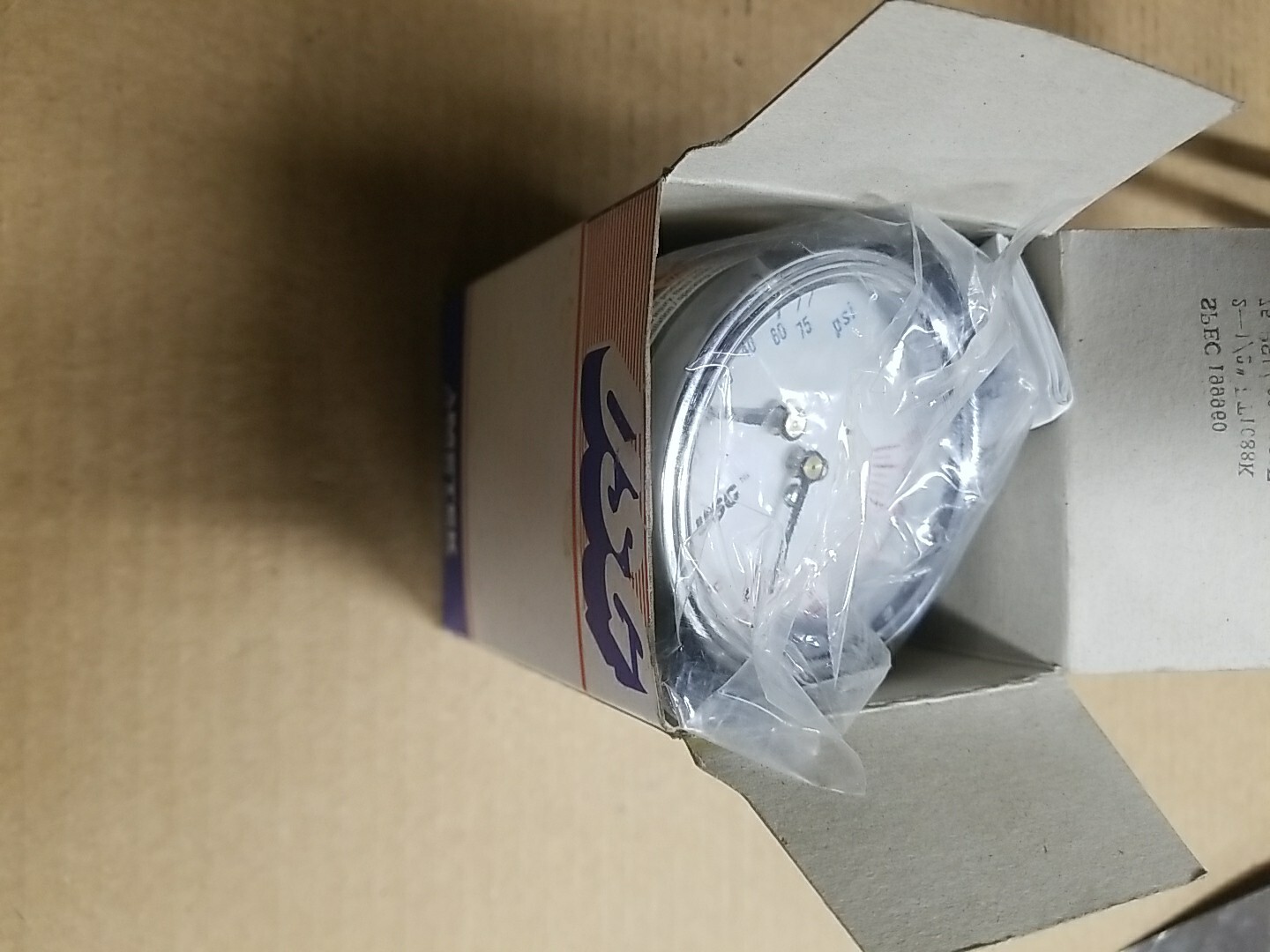 Ametek 1088 K Gauge 0-75 Psi 60-320 Degrees F. Nib