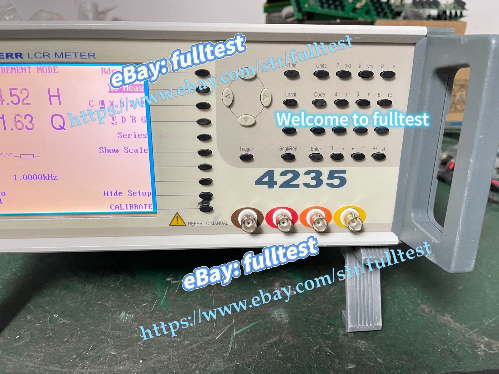 WK WAYNE KERR WK4235 LCR METER 200KHZ by express-fulltest