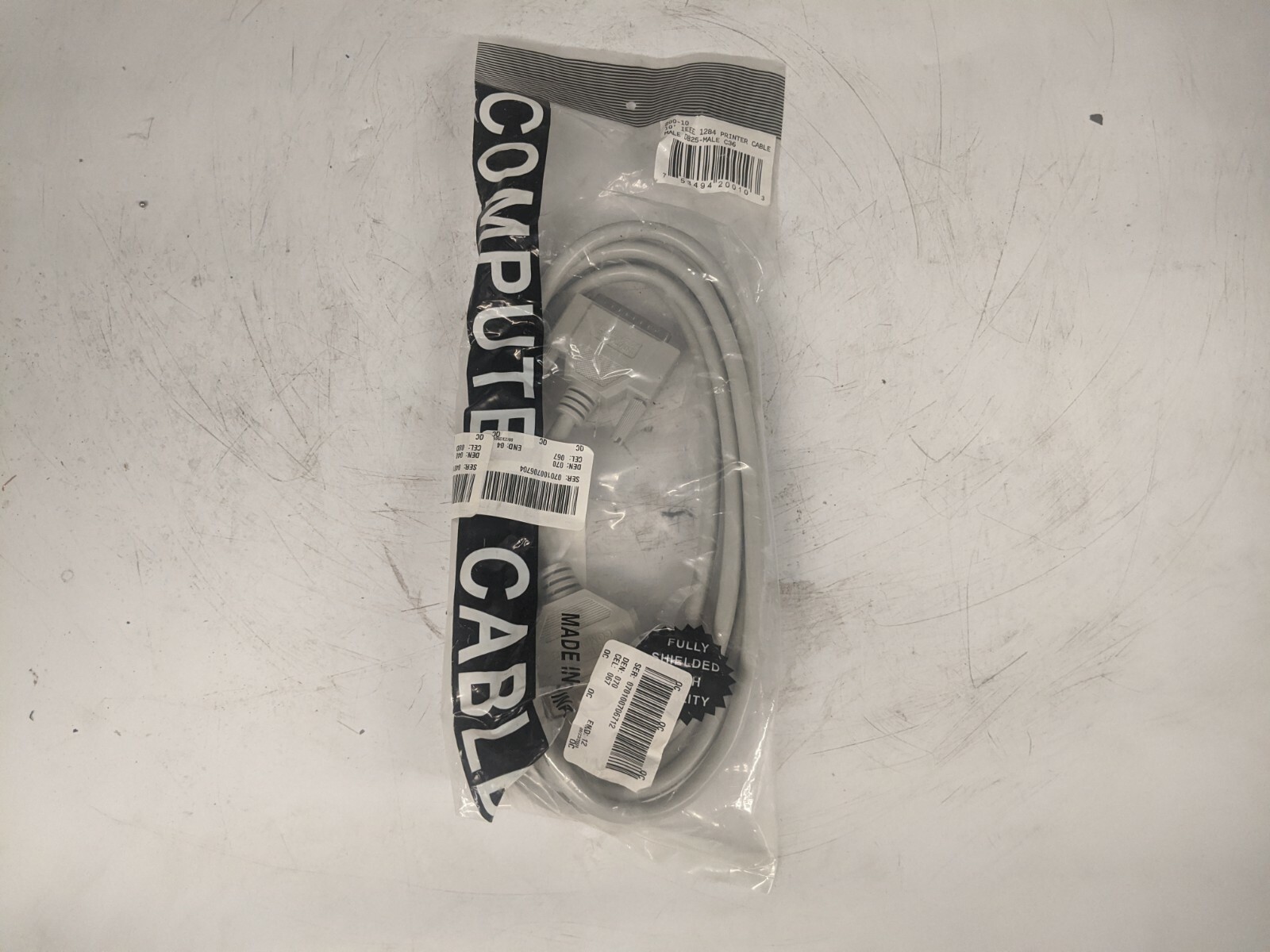 Instron 10’ IEEE 1284 Male DB25, Male C36 Printer Cable