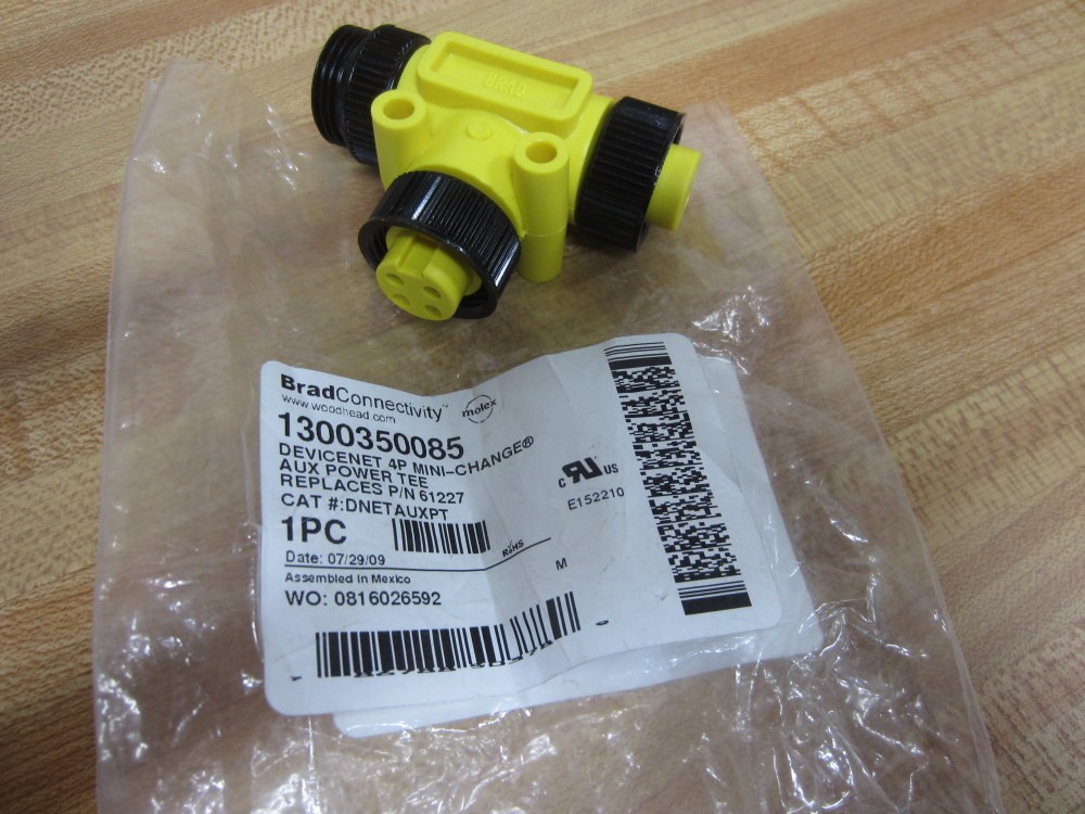 Brad Connectivity 1300350085 MiniChange Power Tee DNETAUXPT (Pack of 3)