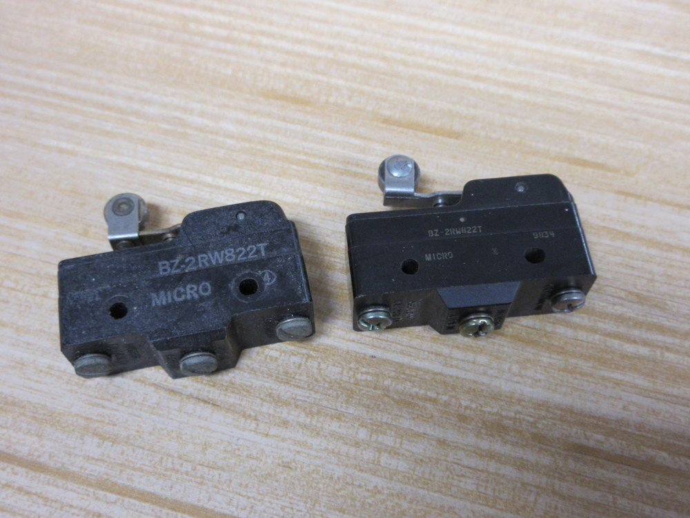 Micro Switch BZ-2RW822T Honeywell Roller Lever Switch BZ2RW822T (Pack of 2)