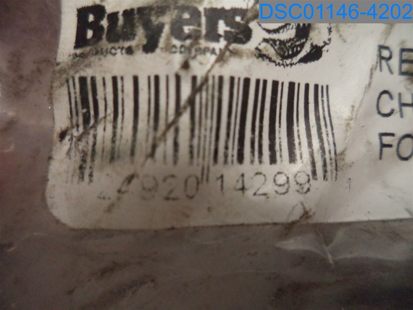 Qty=2: Buyers: 426U61, 5471001, Safety Chain Retainers Unfinished, 3/8″, Forged