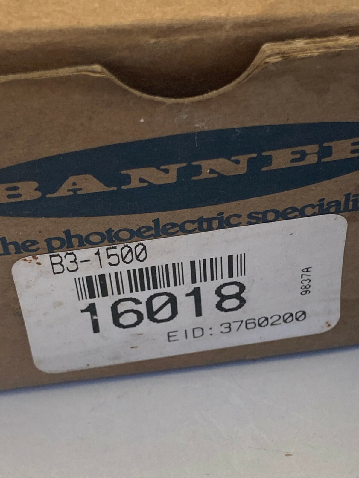 BANNER B3-1500 PHOTOELECTRIC LOGIC MODULE NIB