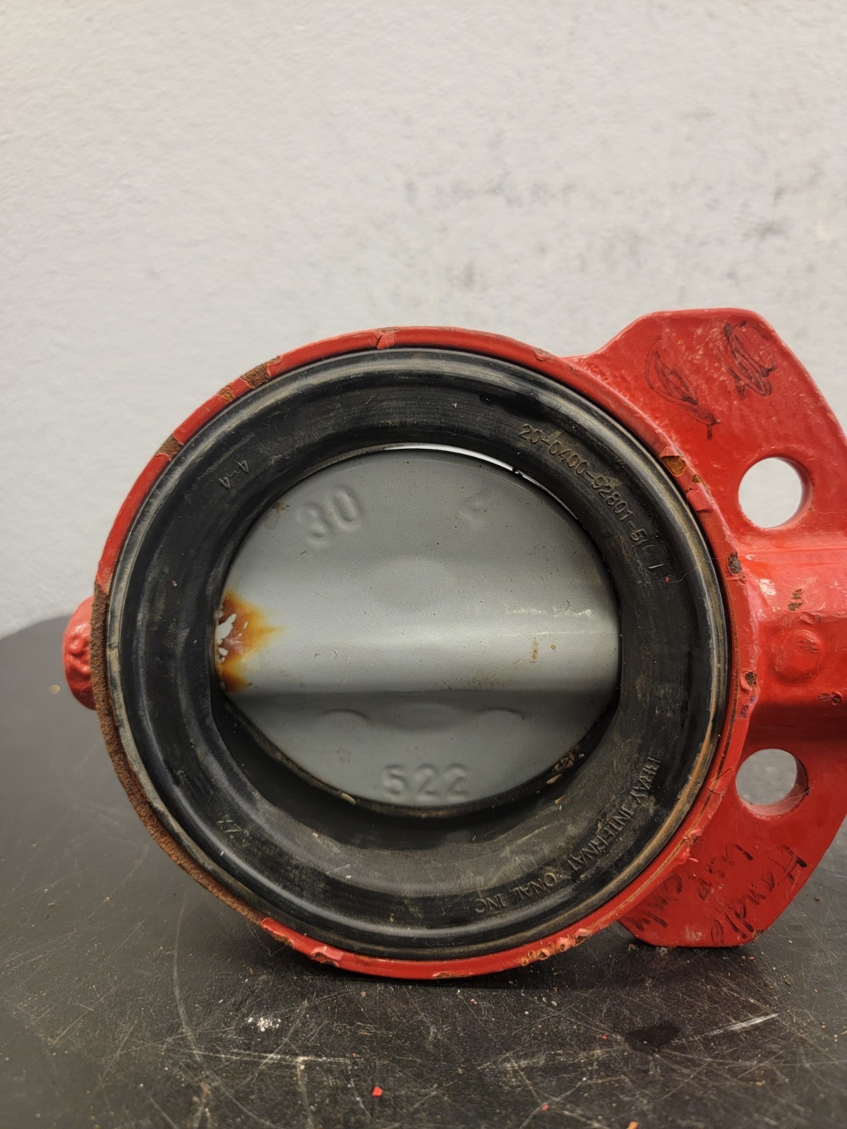 BRAY 4″ BUTTERFLY VALVE SERIES 30 Used A3
