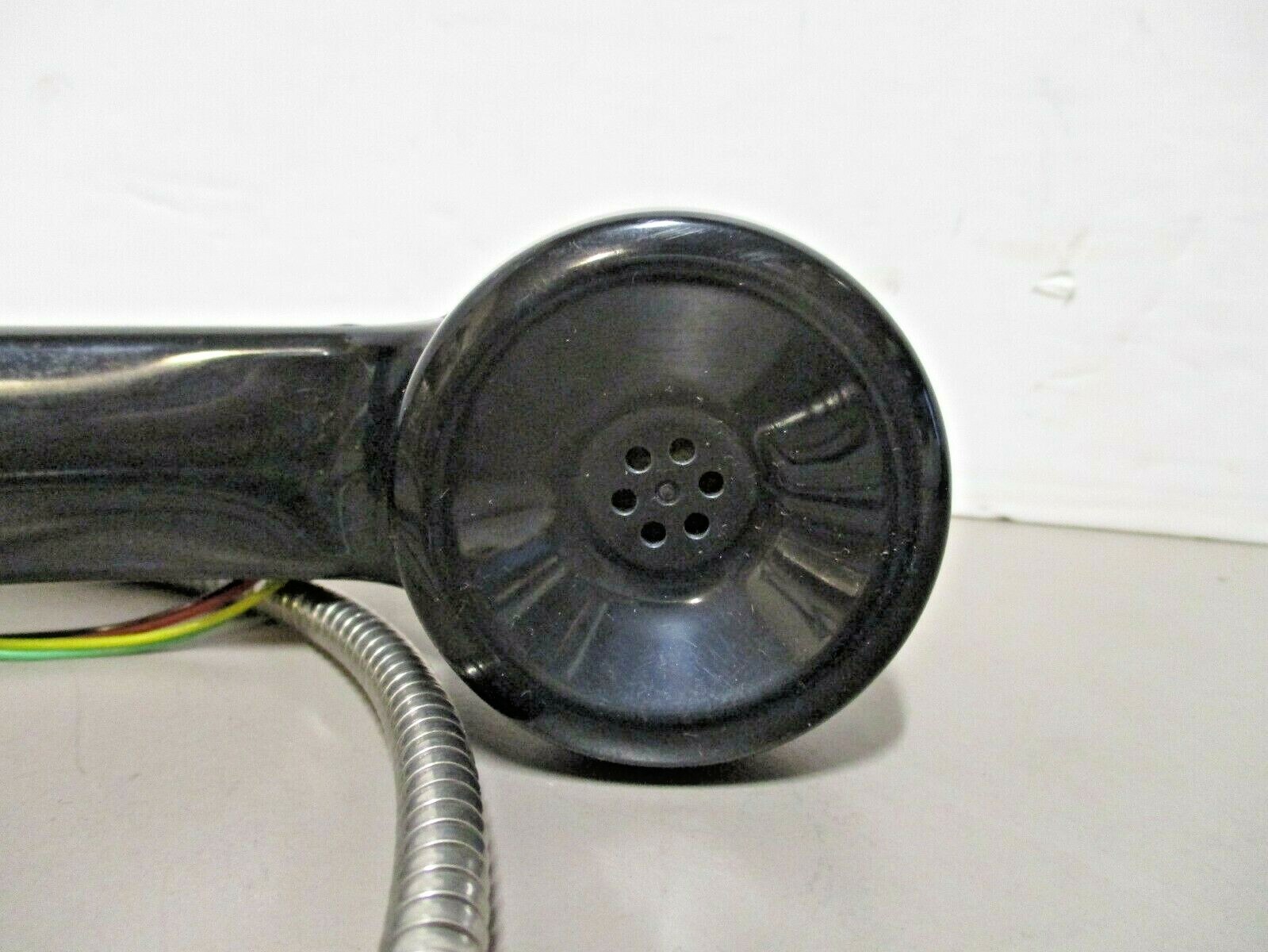 RayTel 2209981 Telephone Handset Short Classic Armored 4-Pin Plug 32″ Cord