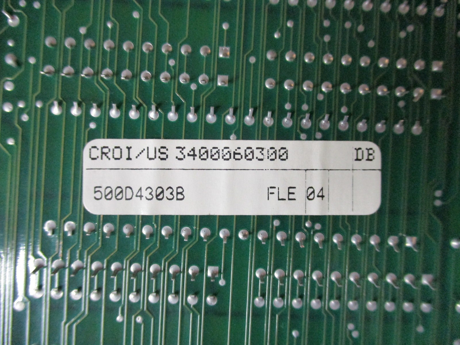 MGE 3400060300 Circuit Board CROI/US