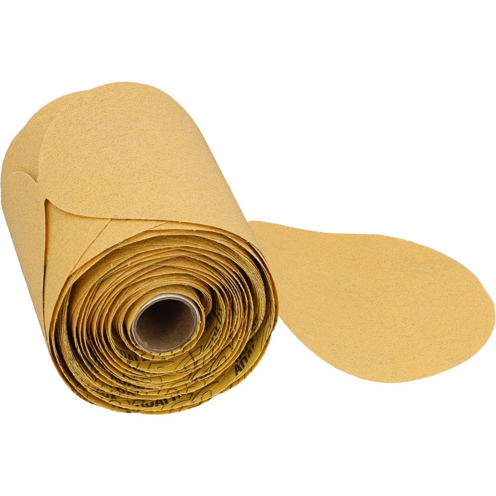 Norton 780727-48552 5″ Dia PSA Disc Roll: 60 Grit, Aluminum Oxide Medium Grade,