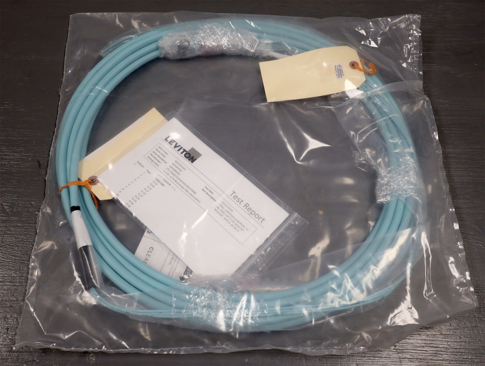 Leviton FTU-FW4072JJ034F36C36CN-NNBS OPT-X Unity Ultra-Low Trunk Cable New