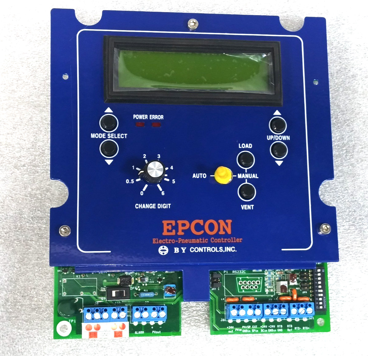 Pneumatic Controller / Bys Controls Inc. / Epcon-1 / Rev: 4.2