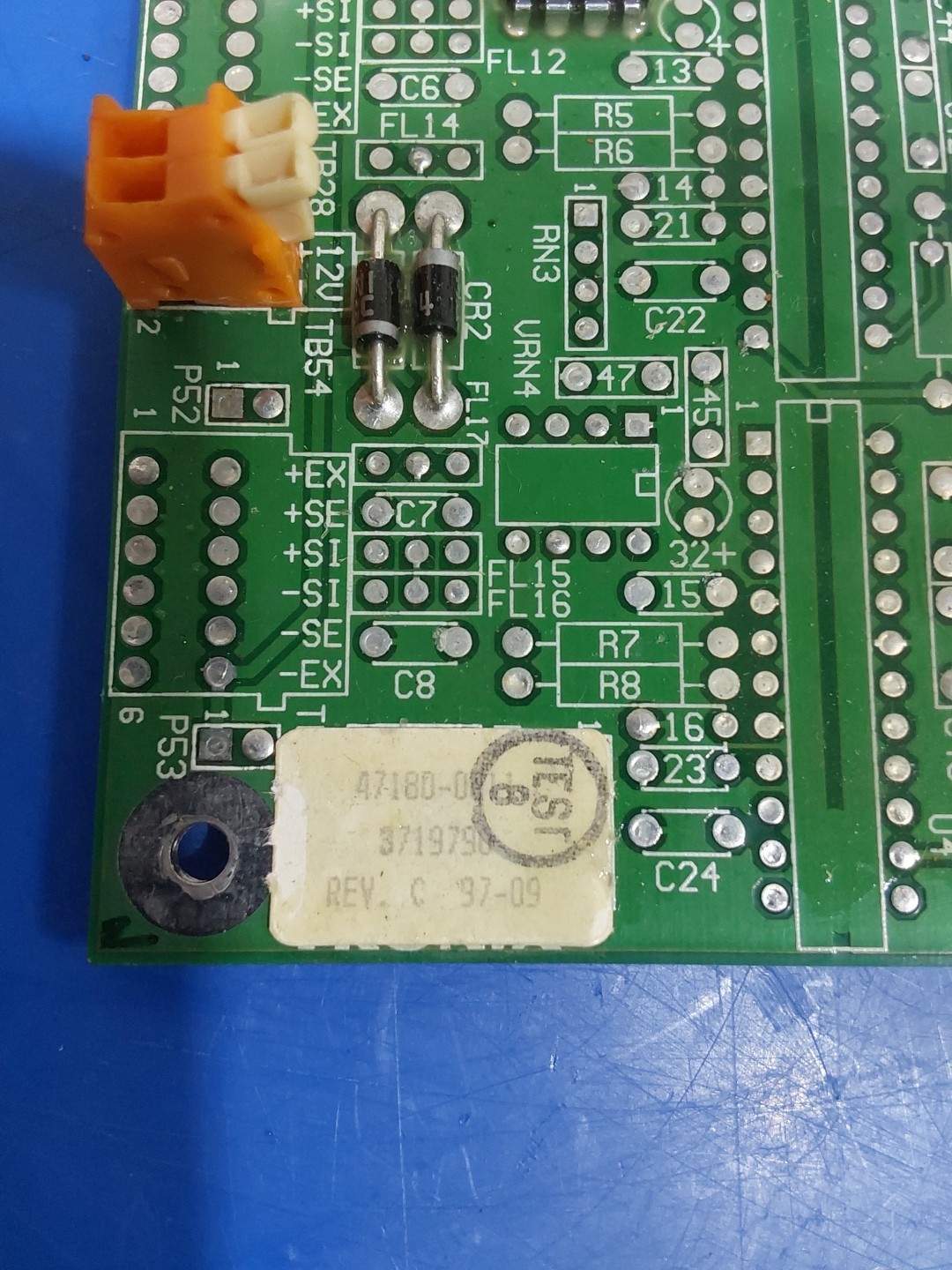 WEIGH-TRONIX, WI-130 2 PLATFORM BOARD D47180