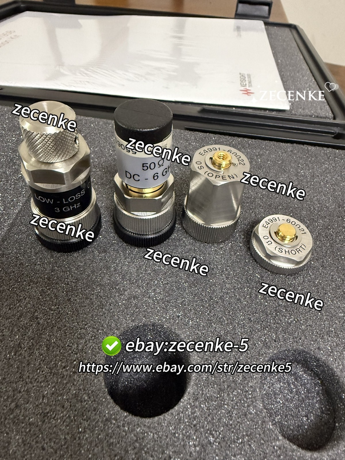 Keysight 16195B calibration piece