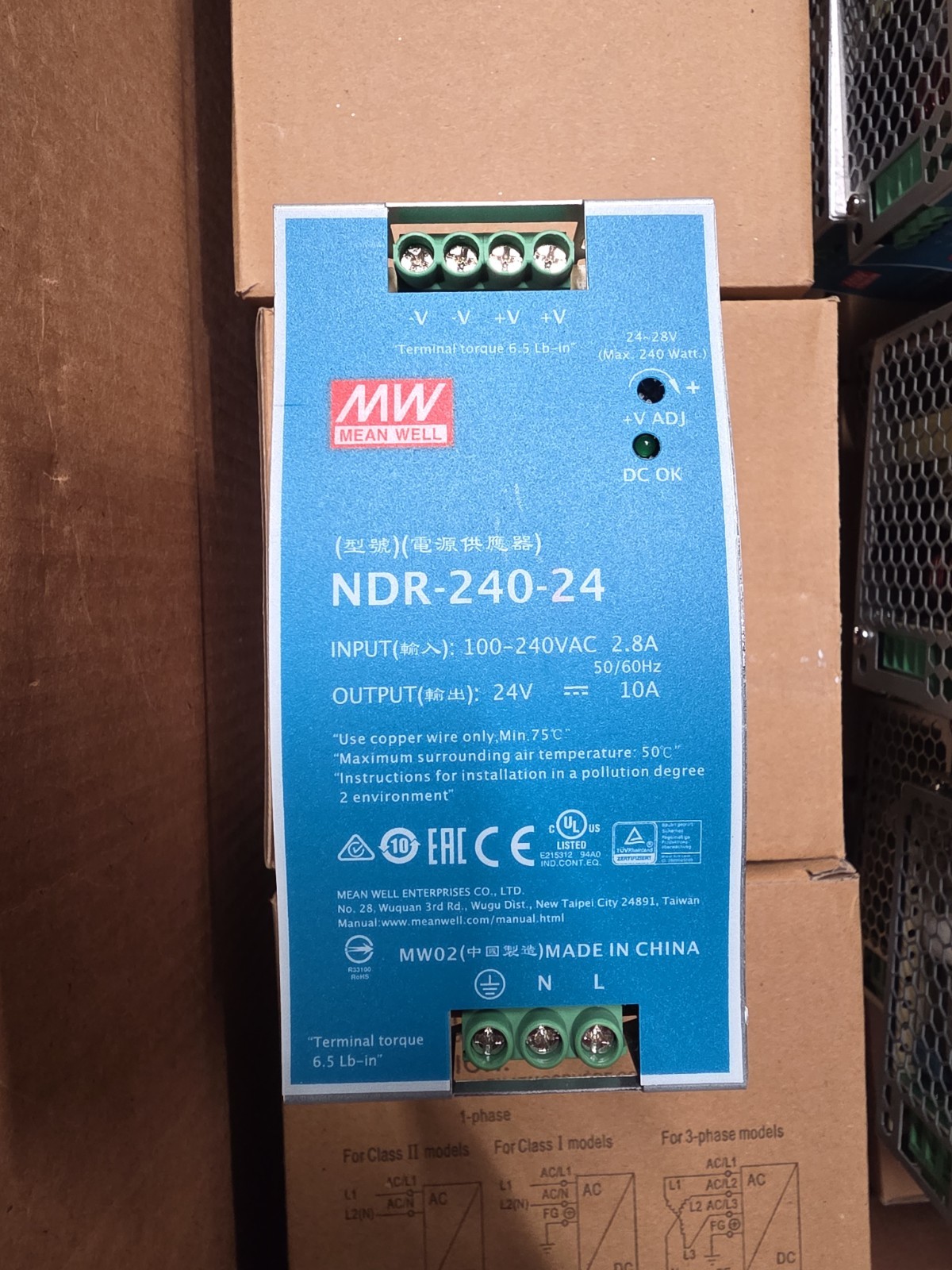 MEAN WELL NDR-240-24