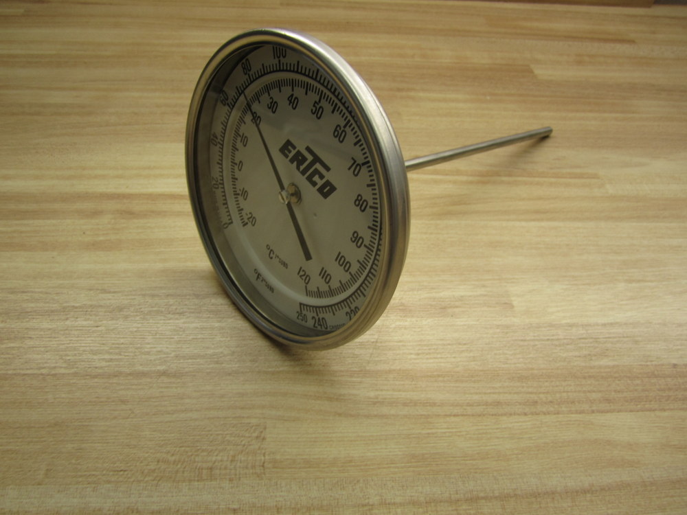 Ertco CR5011D Thermometer 0 To 250°F 20 To 120°C