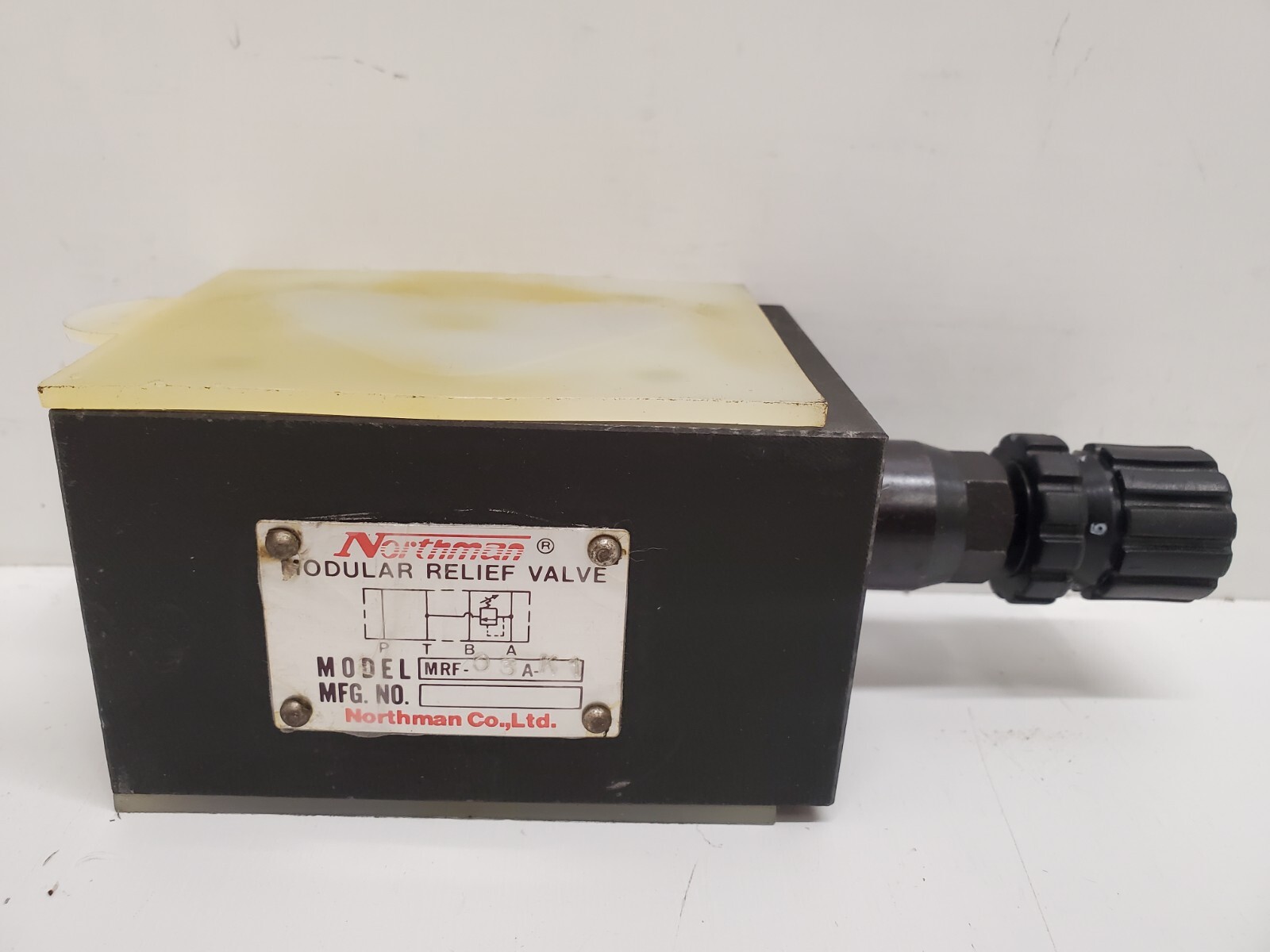 NEW OLD STOCK! NORTHMAN MODULAR RELIEF VALVE MRF-3A-K1