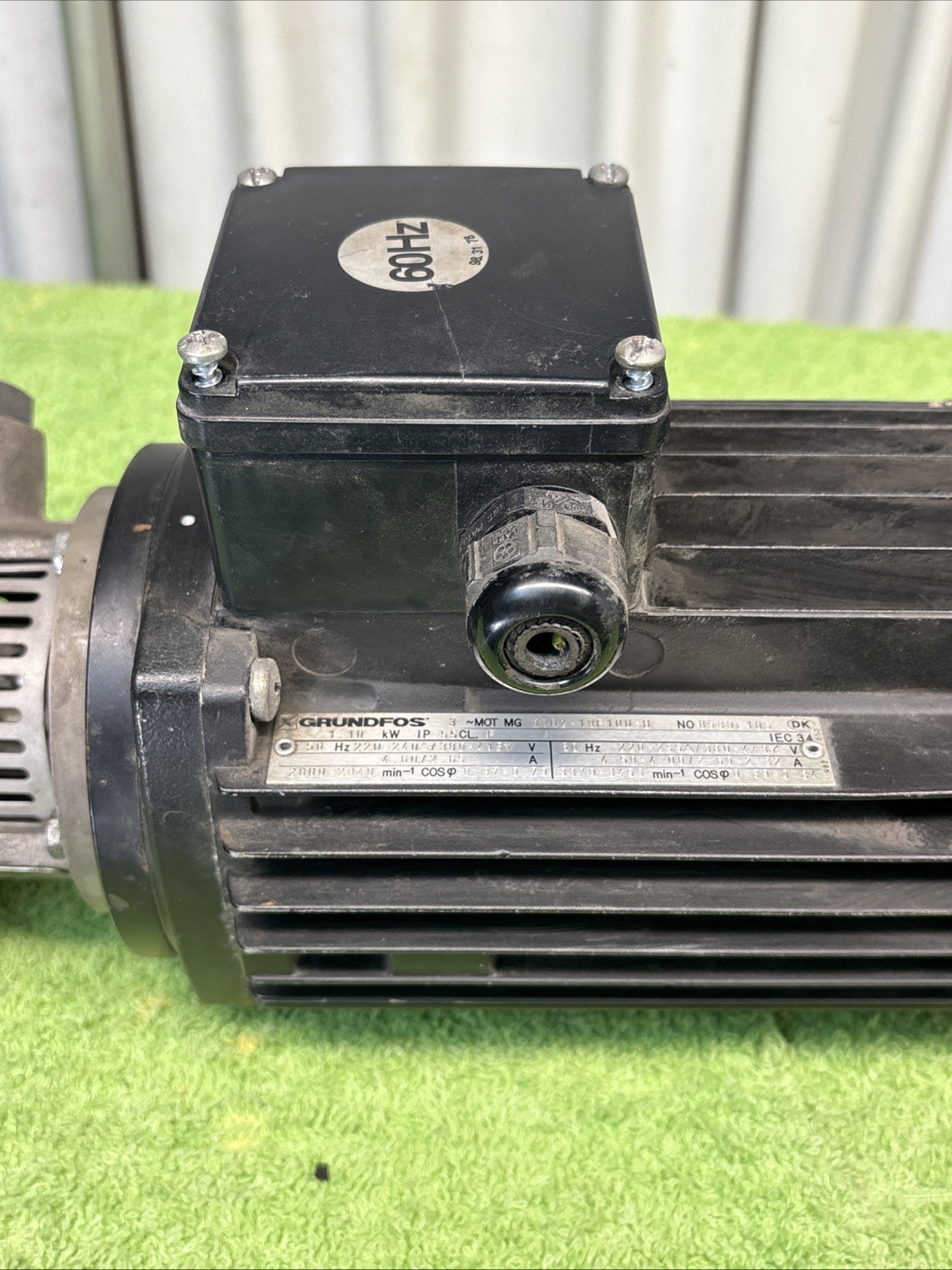 GRUNDFOS MOT MG 80B2-19F100-B SPK4-15/10A-W-I-CVEV COOLANT PUMP