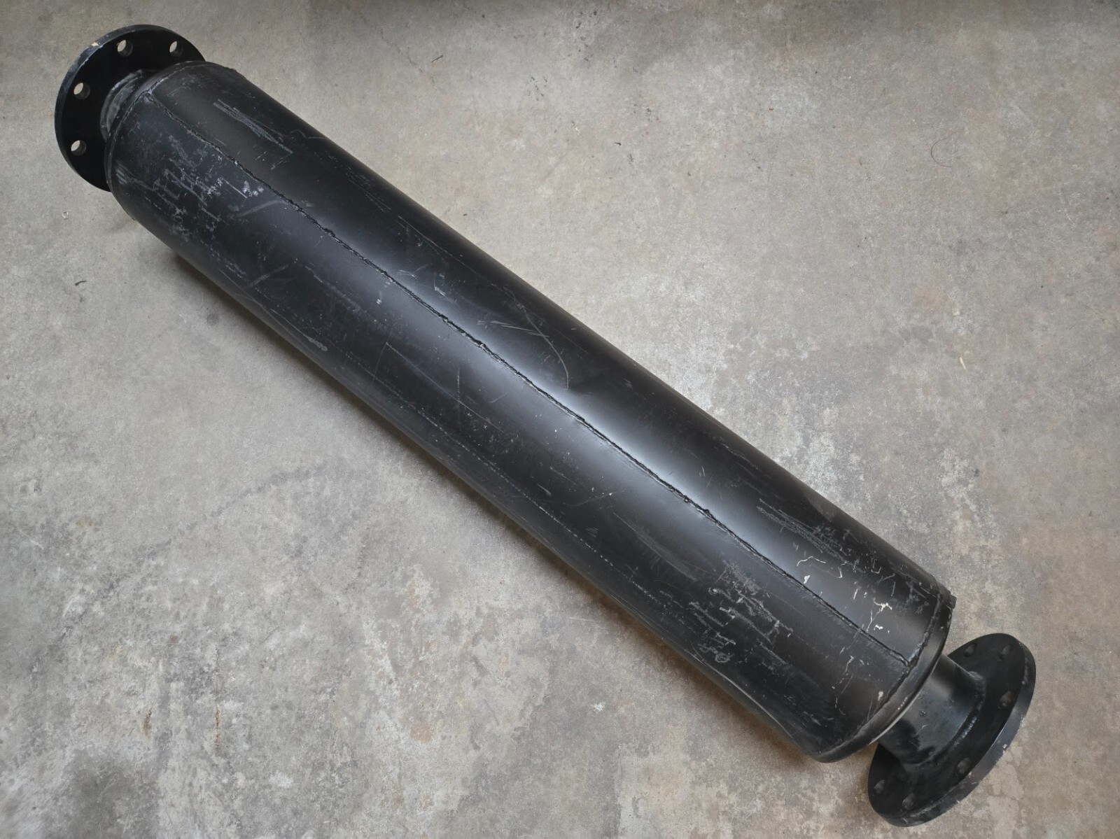 GT Exhaust Systems 201-4105-1-AH 5″ Industrial Silencer 76866 | 54″ Long 10″ OD