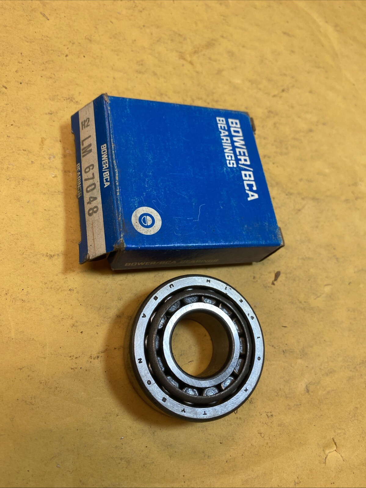 Bower BCA Federal Mogul LM67048 Bearing! TYSON Bearing Inside! F+S!