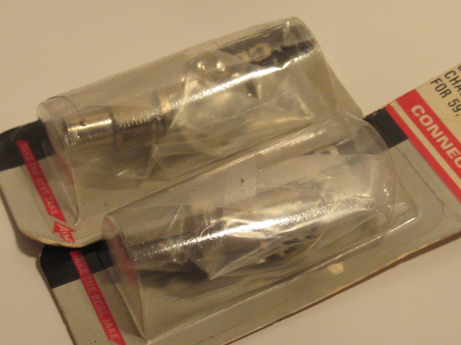(2) AIM ELECTRONICS #27-8476P BNC FEMALE TWIST CHASSIS MOUNT FOR 59,62 CONN NEW