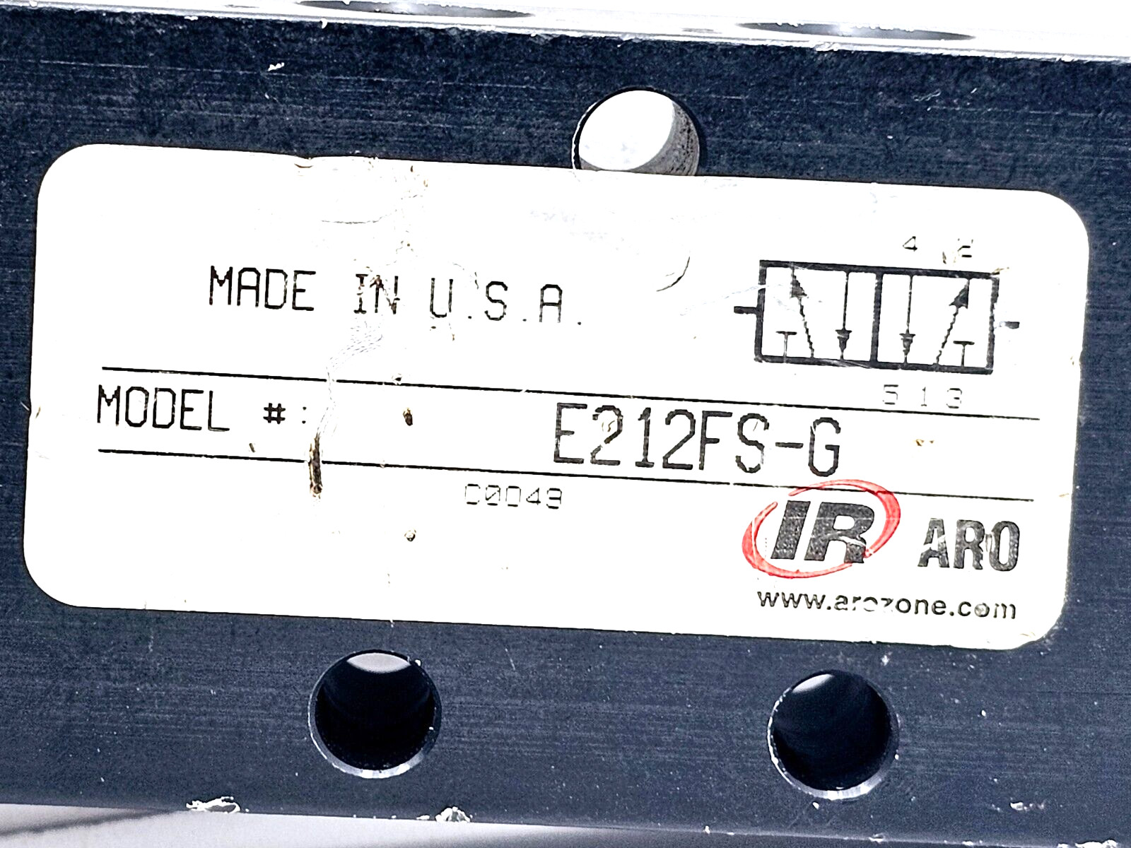 E212FS-G MANUAL AIR CONTROL ARO INGERSOLL RAND LOT OF 2