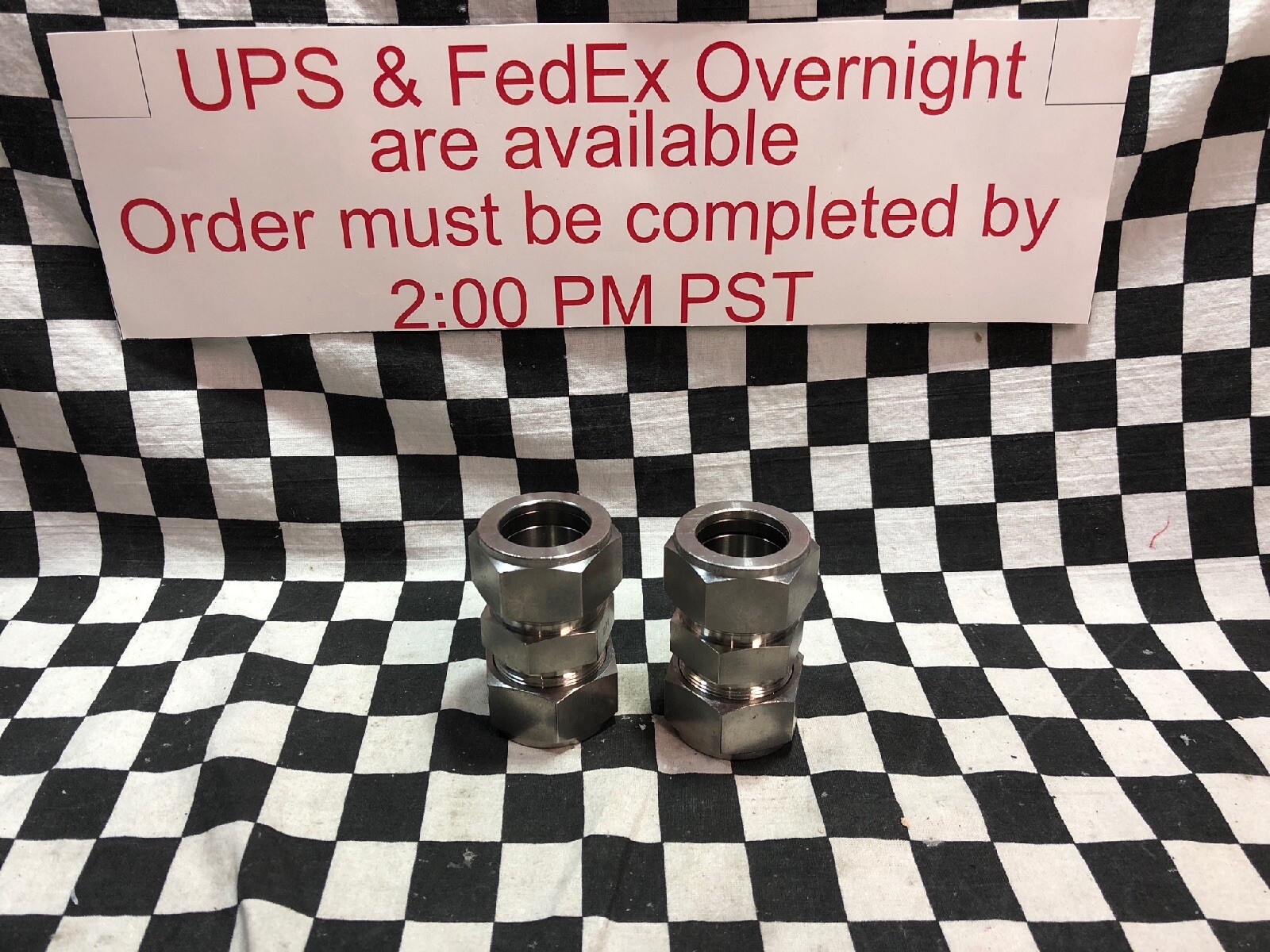 Lot Of 2, SWAGELOK UNION 1″, SS-1610-6, SS16106, ShipSameDay