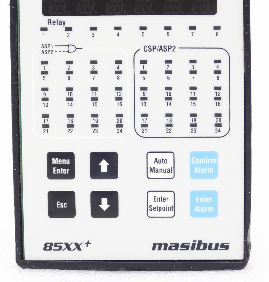 MASIBUS MODEL 85XX+ 24CHANNEL DIGITAL TEMPERATURE SCANNER CONTROLLER