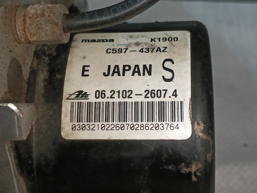 Nissan Versa 47660 5VA0D 8G ABS Pump Brake Actuator Motor Ate 06.2109-6722.3