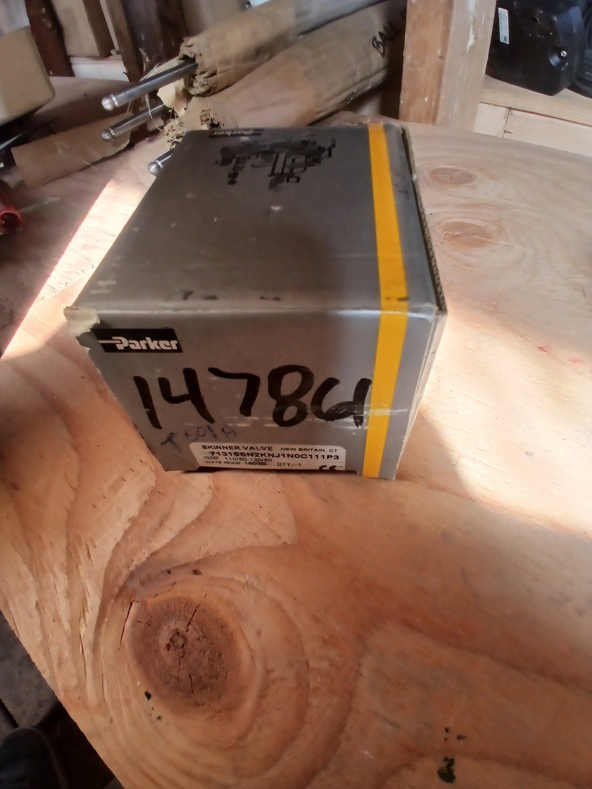 NEW PARKER HONEYWELL 71315SN2KNJ1N0C111P3 SKINNER VALVE 110/1120V 10W 125PSI