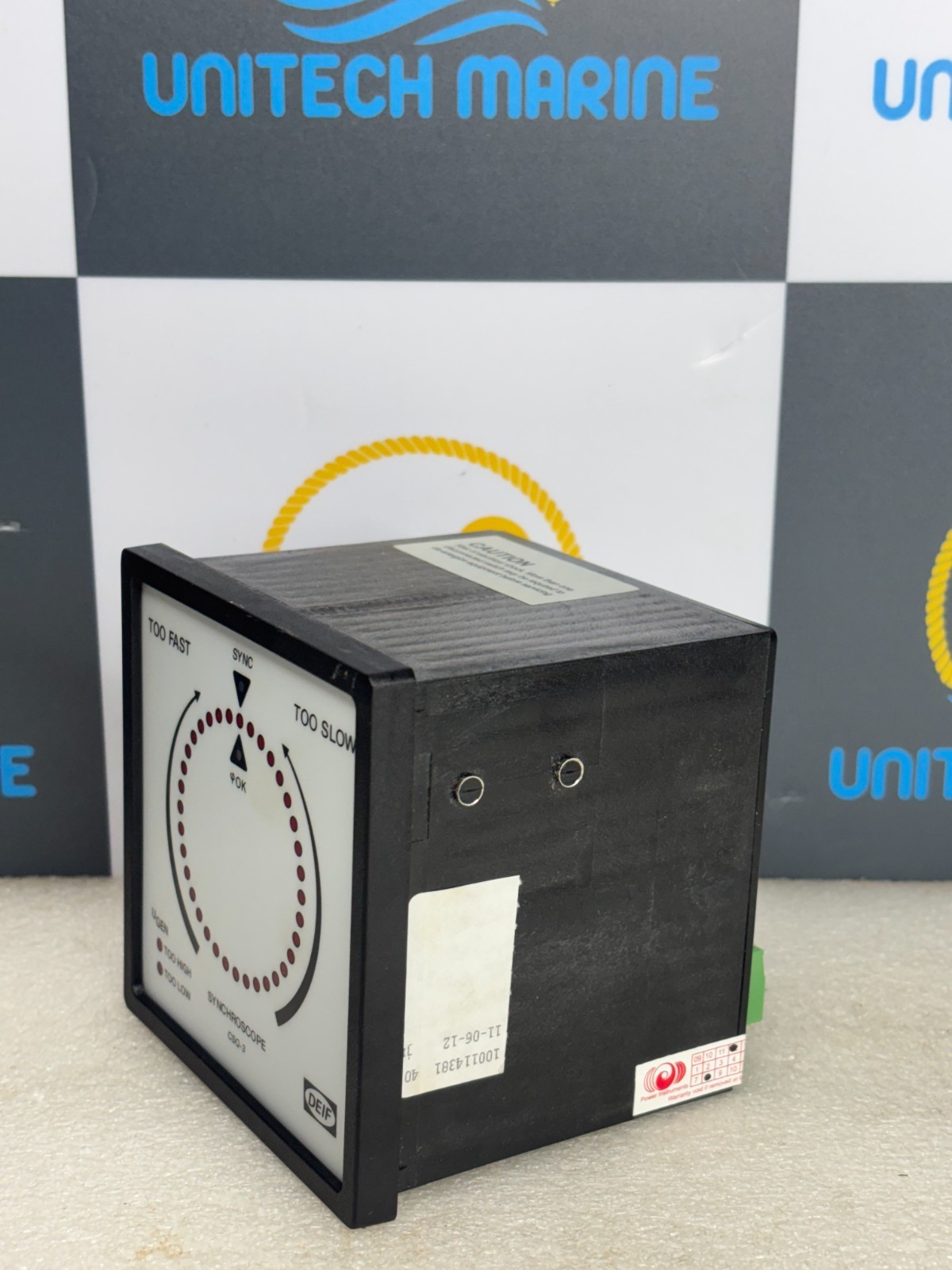 DEIF CSQ-3 MARINE 230V MULTI FUNCTION SYNCHROSCOPE