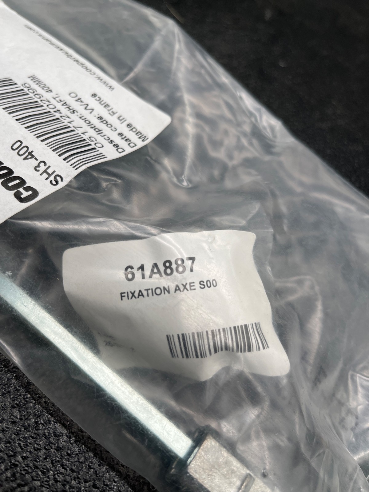 COOPER BUSSMANN SH3-400 Fuse Switch Shaft 400mm NEW