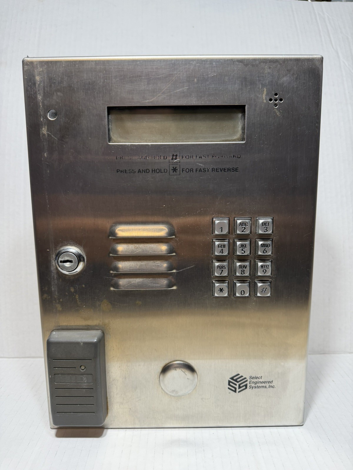 Keypad TEC1 Select Engineered Systems T1HF125CA electronic telephone directory