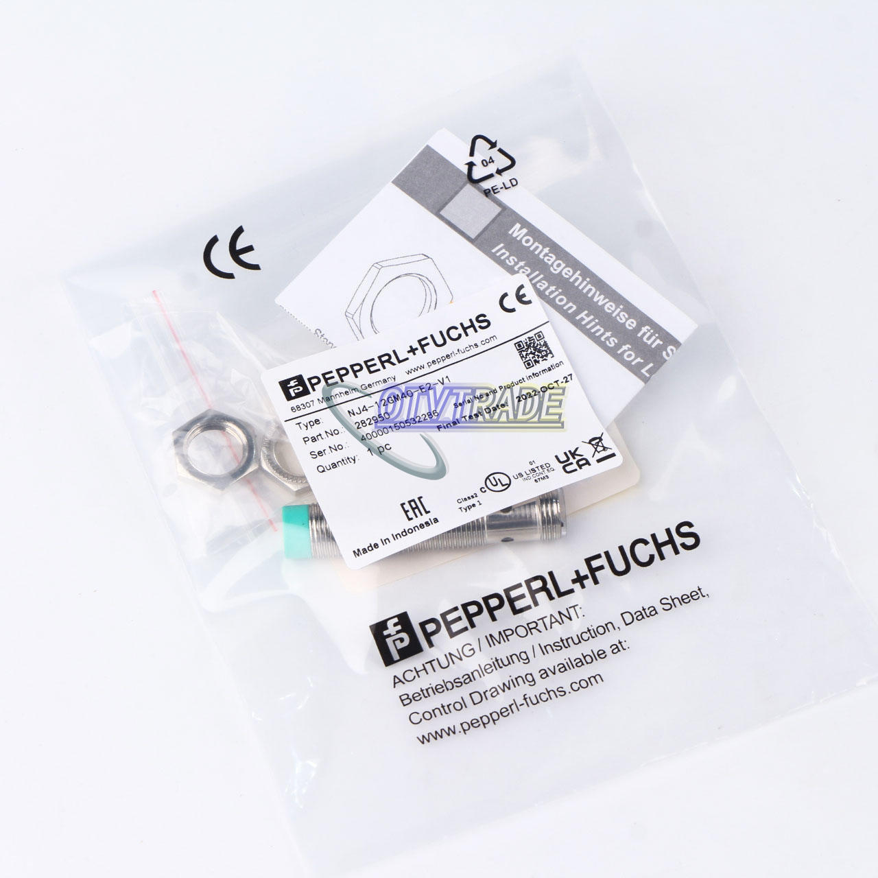 ONE for Pepperl+Fuchs NJ4-12GM40-E2-V1 Proximity switch sensor New
