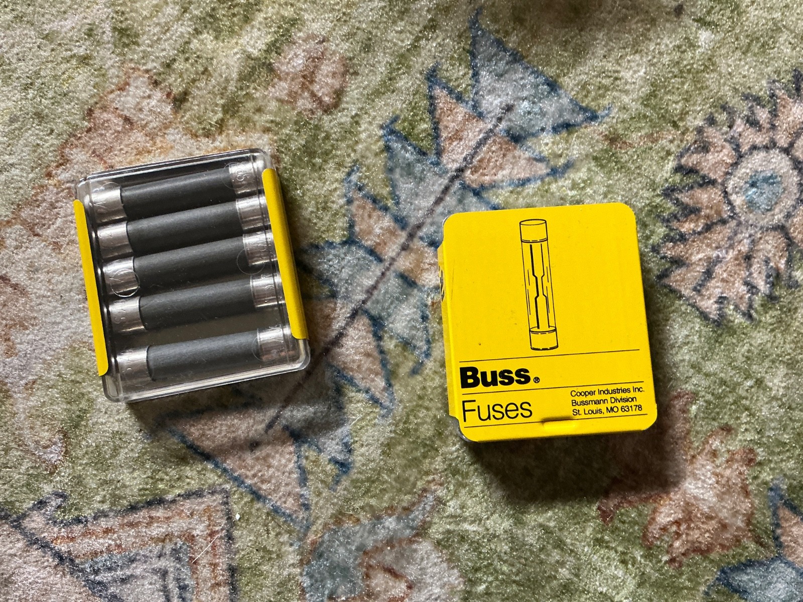 Lot of 17 Buss Fuses ABC 20 – 5 pack (85 total fuses)